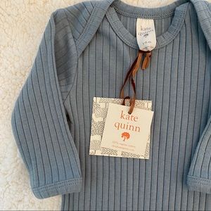 NWT Kate Quinn Organic Ribbed Footie